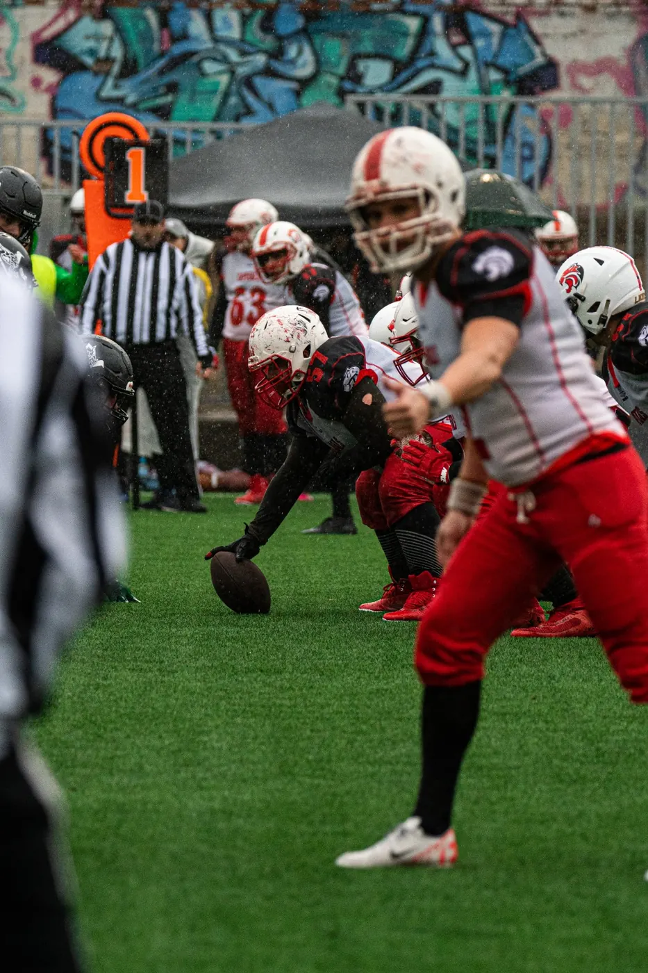 Partido de fútbol americano de Madrid Capitals en Madrid